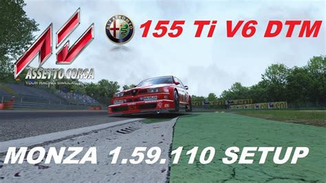 Assetto Corsa Alfa Romeo V Ti Dtm Monza Setup Guide Youtube My XXX