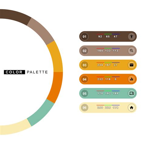 Color Palette 004 Powerpoint Free