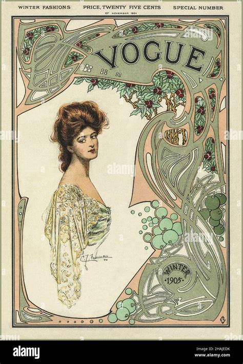 Couverture De Magazine De Mode Des Années 1900 Banque De Photographies Et D’images à Haute