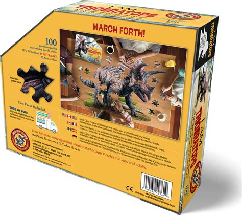 Maybe you would like to learn more about one of these? Madd Capp Puzzle Jr- I Am Triceratops - Givens Books and ...
