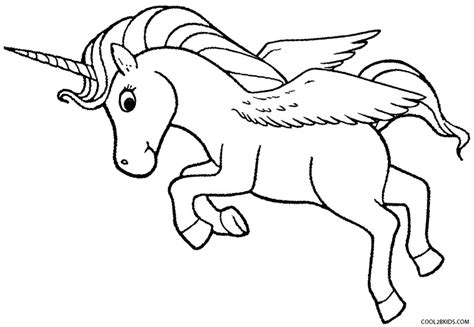 Printable Pegasus Coloring Pages For Kids