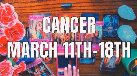Cancer Amazing Reading March 11th 18th Love Tarotyou Vs Them Youtube