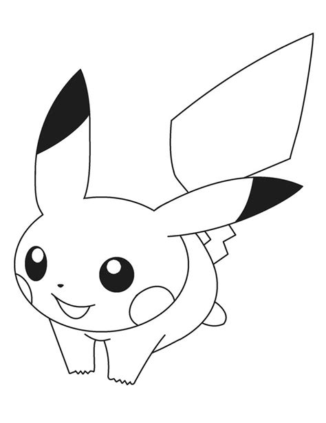 Pikachu Anime Girl Coloring Pages
