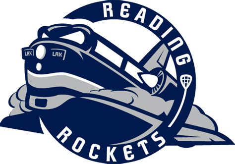 Reading Rockets Primary Logo Professional Lacrosse League Proll