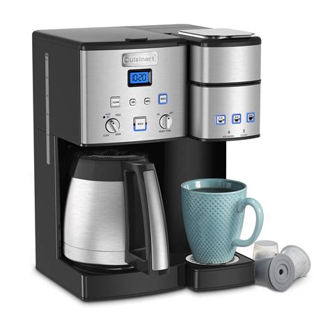 Coffee Center 10 Cup Thermal Coffeemaker And Single Serve Brewer