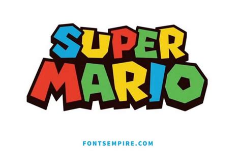 Super Mario Font Free Download Fonts Empire