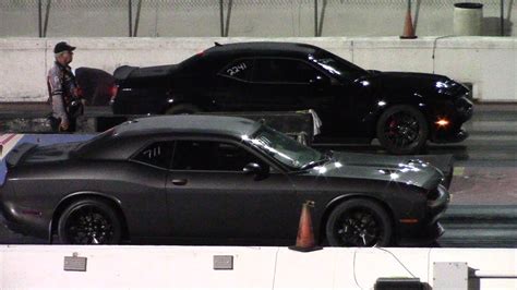 Dodge Challenger Hellcat Shows Challenger 1320 Scat Pack What Real