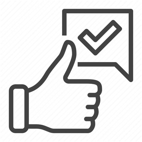 Approved Like Thumbs Up Vote Yes Icon