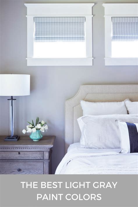 The Best Light Gray Paint Colors For Walls • Interior Designer Des