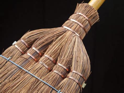 Traditional Japanese Broom Made Of Fern And Bamboo Flickr