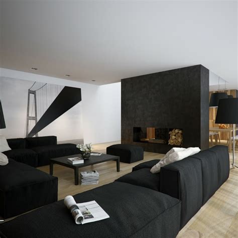 Wohnzimmer ideen schwarzes sofa.bestimmte farben, materialien und möbel sind dafür bekannt, eine gemütliche umgebung zu kreieren. Wohnzimmer Ideen für schwarzes Sofa - Wie richtig kombinieren?