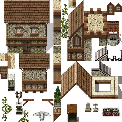 Valkyrie Stories Tileset Rpg Maker Rpg Maker Vx Pixel Art Games