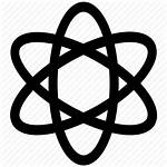 Icon Atom Nucleus Atomic Physics Vectorified
