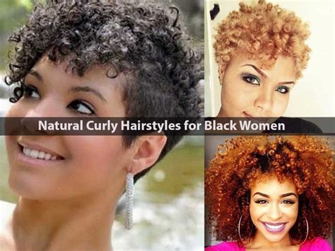 Natural Curly Hairstyles For Black Women Hairstyle For Women