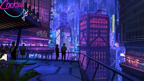 Cyberpunk Night City Wallpapers Top H Nh Nh P