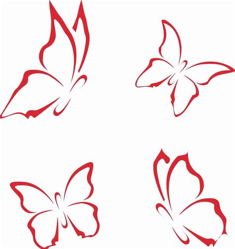 Weitere ideen zu print templates, decals und printables. Schmetterling Schablone Zum Ausdrucken - Aausmalbilder.club