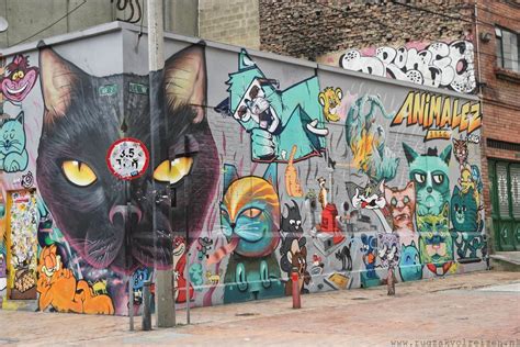 Bogota Graffiti Tour Kleurrijk Pallet Aan Verhalen Rugzak Vol Reizen