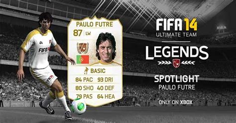 Silver ball 1987 ⚽ champions league 1987 atlético de madrid n°10 ⚪ portugal n°10 youtu.be/zclfomngpaa. FUT 14 Legends Spotlight - Paulo Futre is the New Legend of the Week