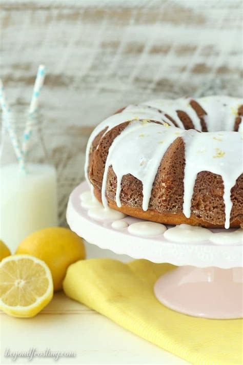 Bake at 325° for about 1 hour or till a toothpick comes out clean. Easy Lemon Bundt Cake - Beyond Frosting