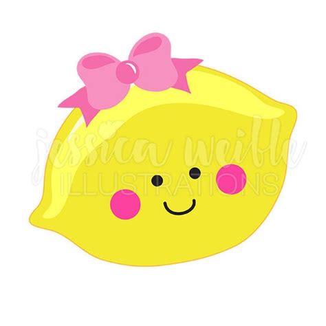 Pink lemonade stock photos and images. Lemon Cutie Cute Digital Clipart Lemon Clip art Lemon | Etsy
