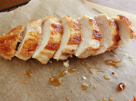 (add brussels sprouts now if using). Perfectly seared moist chicken breast | Curious Nut