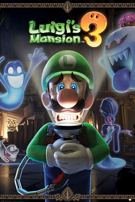 Luigis Mansion 3 Youre In For A Fright Maxi Poster Buy Online At