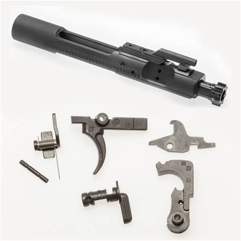 M16 Full Auto Fire Control Trigger Group And Complete Bolt Carrier Group Replacement Parts Combo