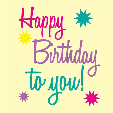 Cute Happy Birthday Images Clipart Best