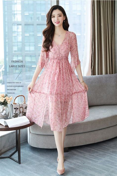 Long Dress Korean Fashion 5b2ed7