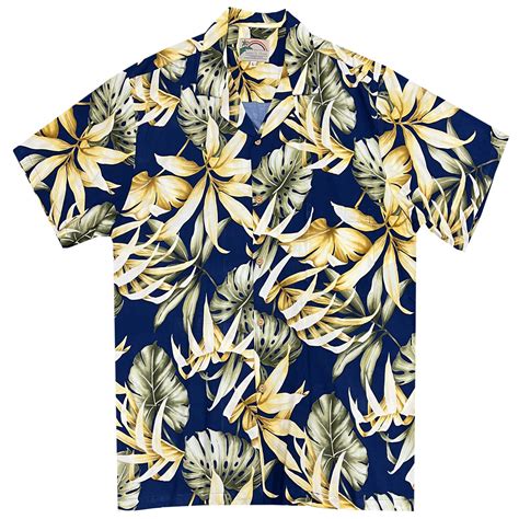 Men S Paradise Found Aloha Short Sleeve Hawaiian Camp Shirt Rainforest