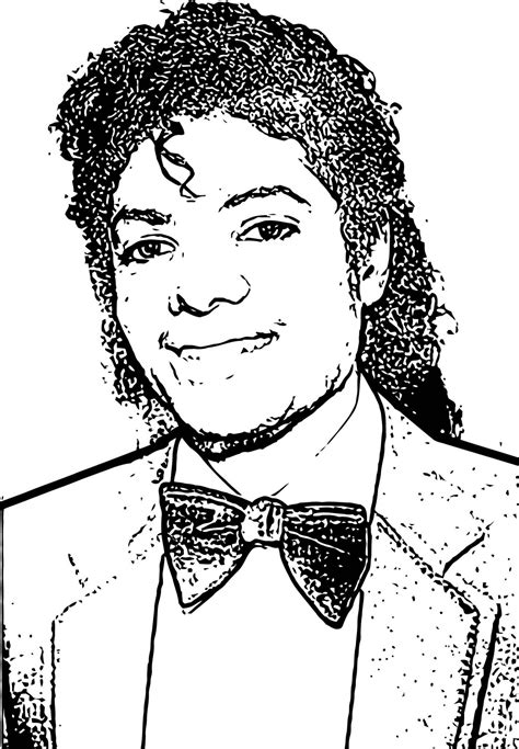 Michael Jackson Coloring Pages Free 101 Coloring