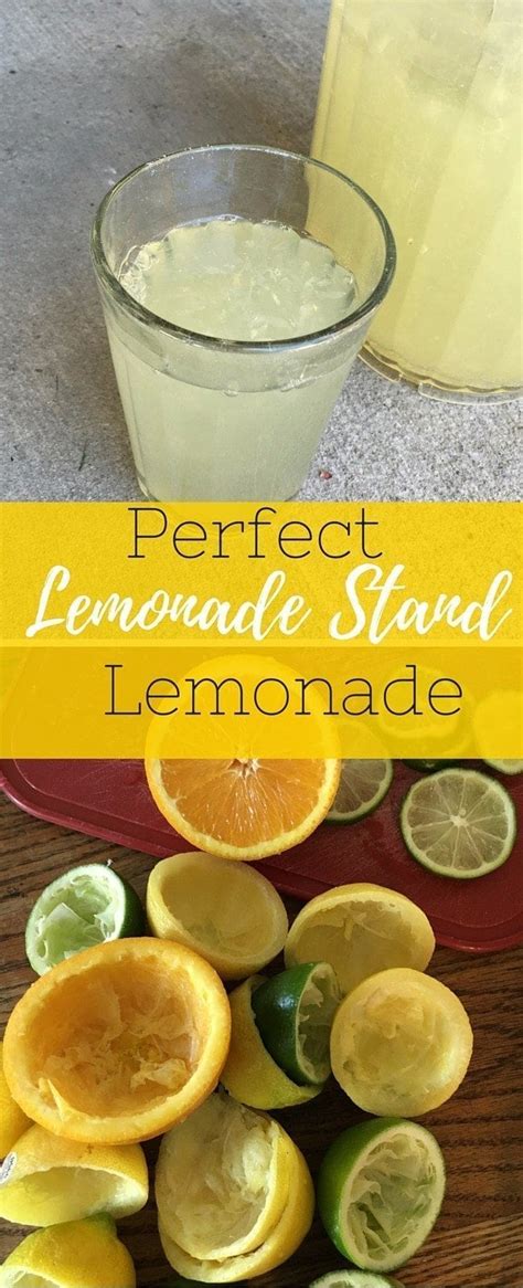 The Best Lemonade Stand Lemonade Clarks Condensed