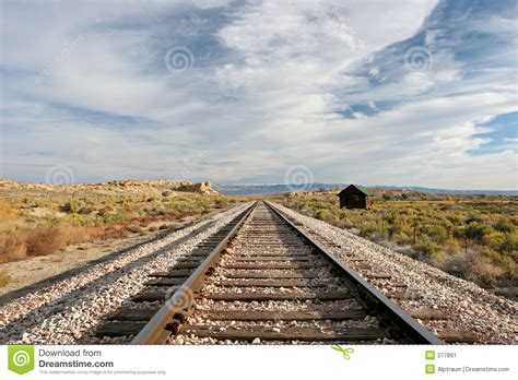 Midwest Train Tracks Stock Image Image Of Rails Scenery