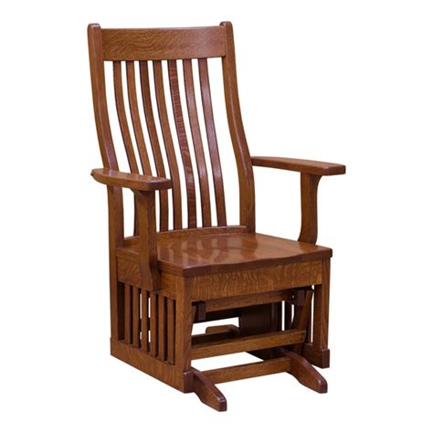 Shop amish rocking chairs and real wood gliders for your living room or nursery. Amish Mission Arm Glider | Rocking Chairs | Barn Furniture