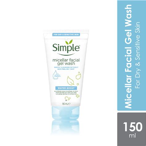 Simple Water Boost Micellar Facial Gel Wash 150ml Alpro Pharmacy
