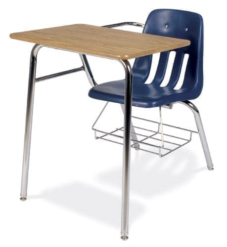Today we will be creating a desk + chair combo! Virco Soft Plastic Student Chair Desk Combo with Bookrack ...