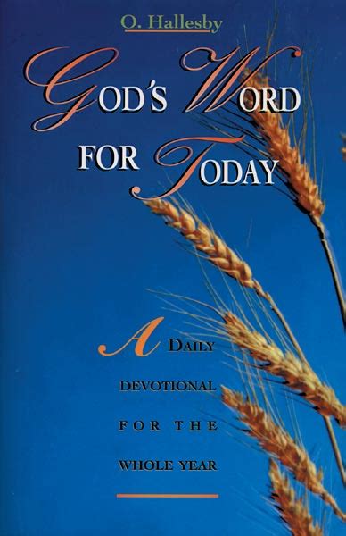Gods Word For Today A Daily Devotional For The Whole
