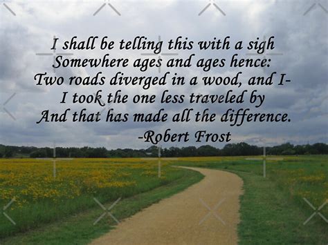 The Road Not Taken By Robert Frost Framed Prints By Elishamarie28