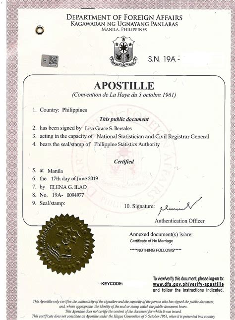 what is document apostille