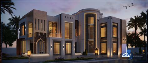 Check Out This Behance Project Private Villa Moden Islamic Design
