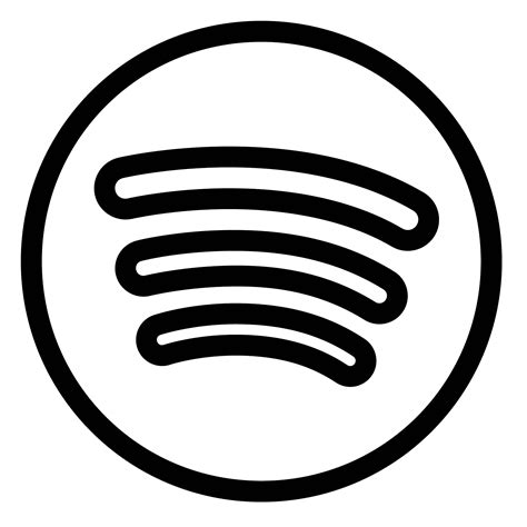 Black Spotify Icon 46 Free Icons Library