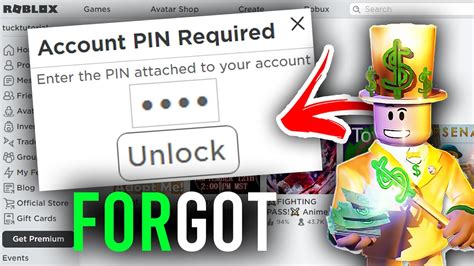 How To Reset Roblox Pin If Forgotten Full Guide Youtube