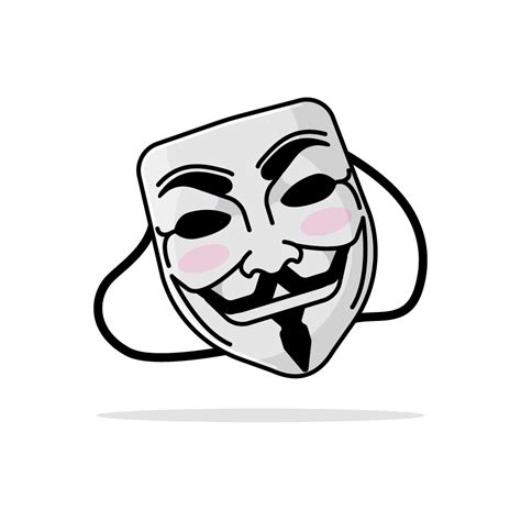 Máscara De Guy Fawkes Royalty Free Stock Svg Vector And Clip Art