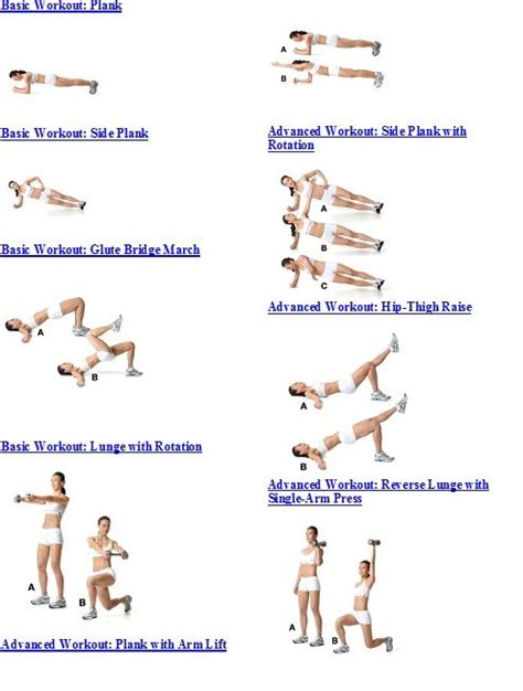 ab workout basic workout advanced workout bodyweight workout workout ideas fitness diet