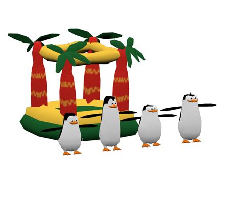 Xbox 360 Avatar Marketplace Penguins Of Madagascar The Models