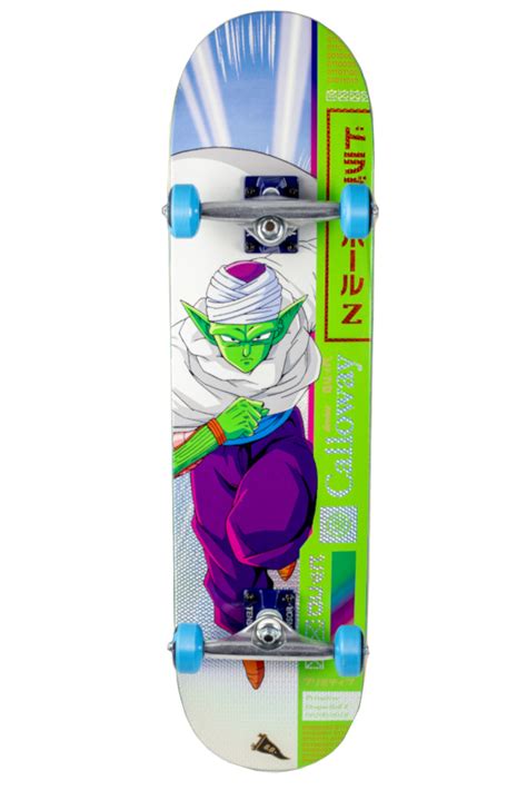 Snow eagle skateboard short board grip tape 33 inches × 9 inches rabbit anime seductive girl. Deskorolka Primitive X Dragon Ball Z Calloway Piccolo Green PS18W0025-MLT