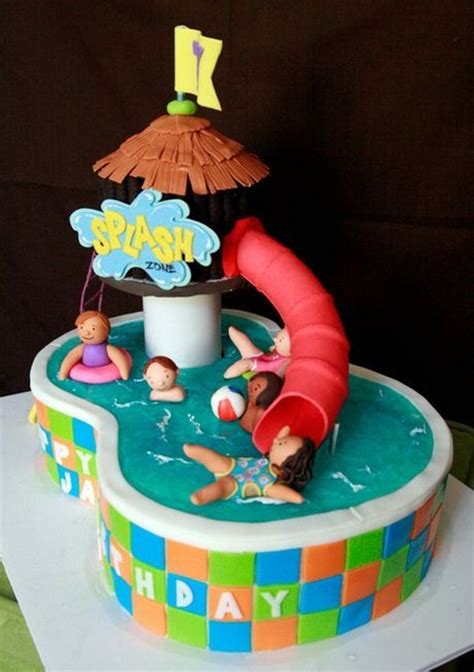 62 Pool Party Cakes Ideas Pool Party Cakes Party Cakes Pool Cake