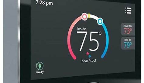 Lennox ComfortSense 7500 Thermostat - Touchscreen Thermostat