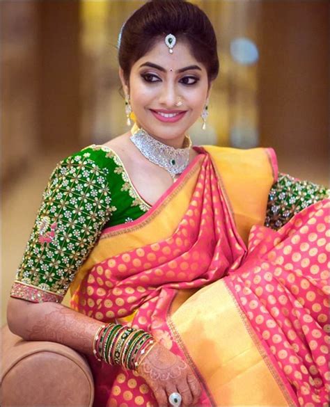 Blouse Designs For Silk Sarees Top 21 Pattu Blouses Bridal Blouse