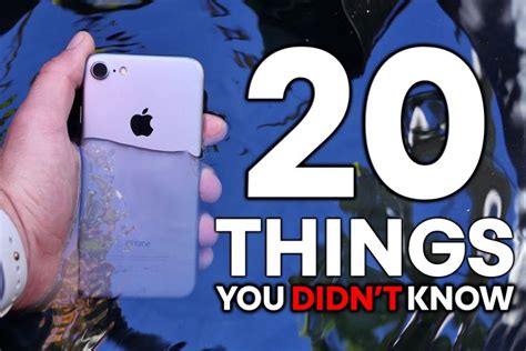 Iphone 7 20 Things You Didnt Know Iphone Apple Products Iphone 7